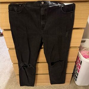 NWT Abercrombie the 90s straight ultra high rise